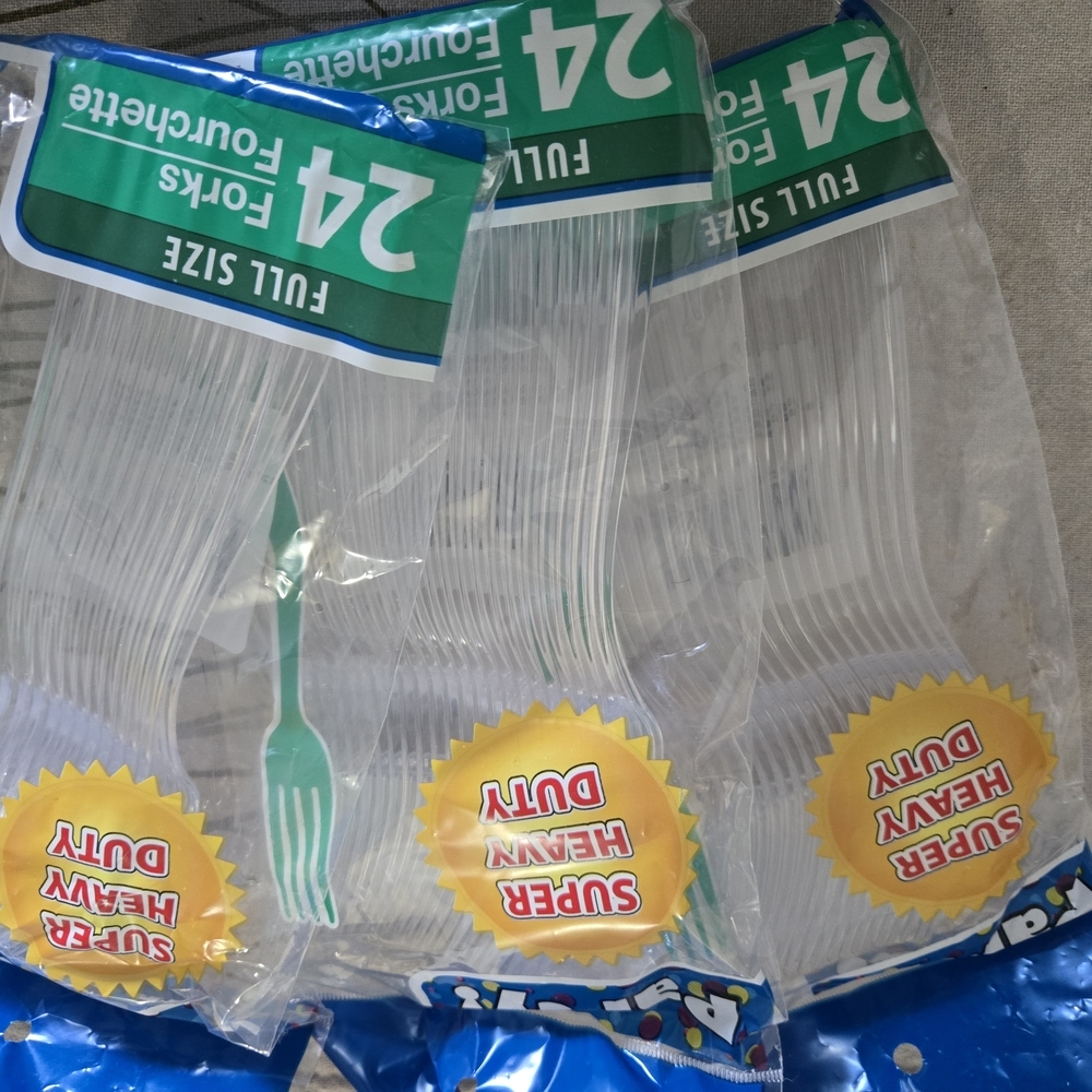 Super Heavy Duty Clear Forks